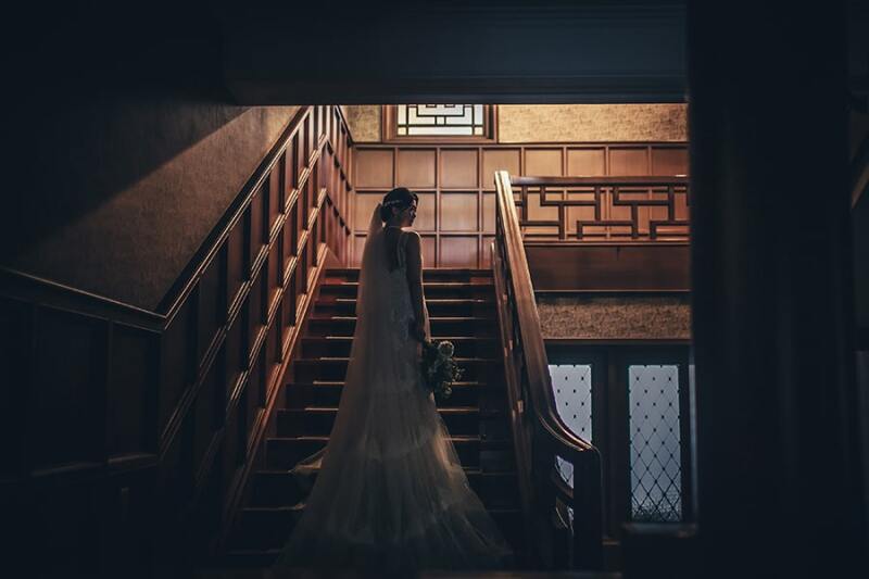 階段でシックに