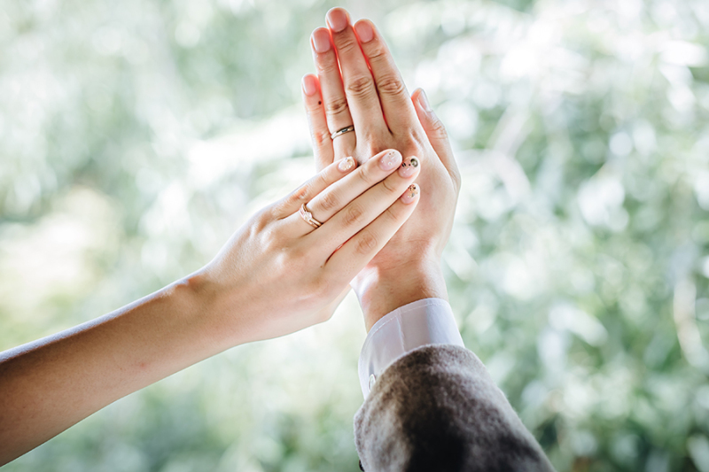 手元のショット