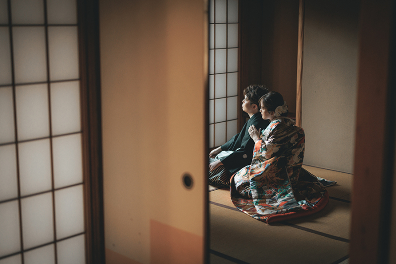 広々とした和室を活かして