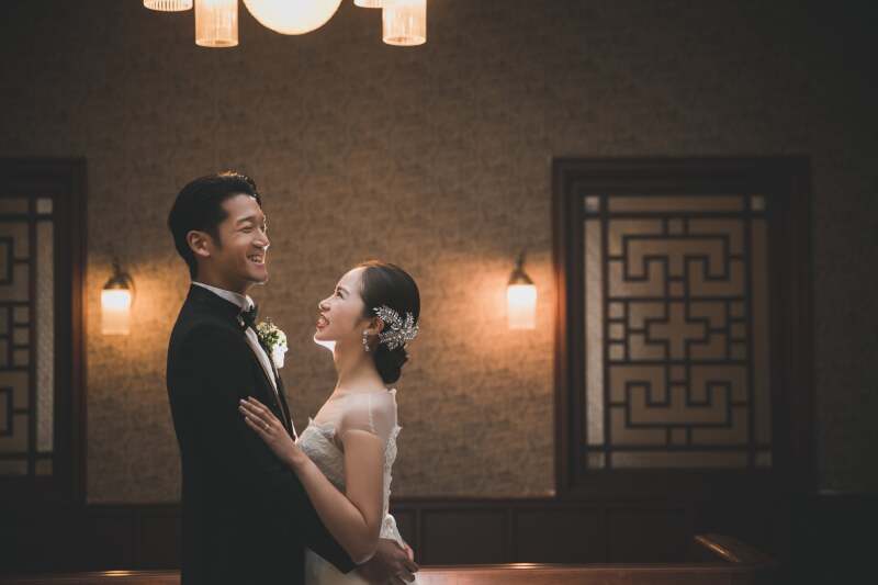 11:20 ドレスに着替えて撮影開始