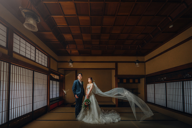 ベールショットも素敵♡