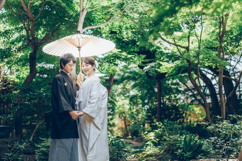 番傘のレンタルも可能◎