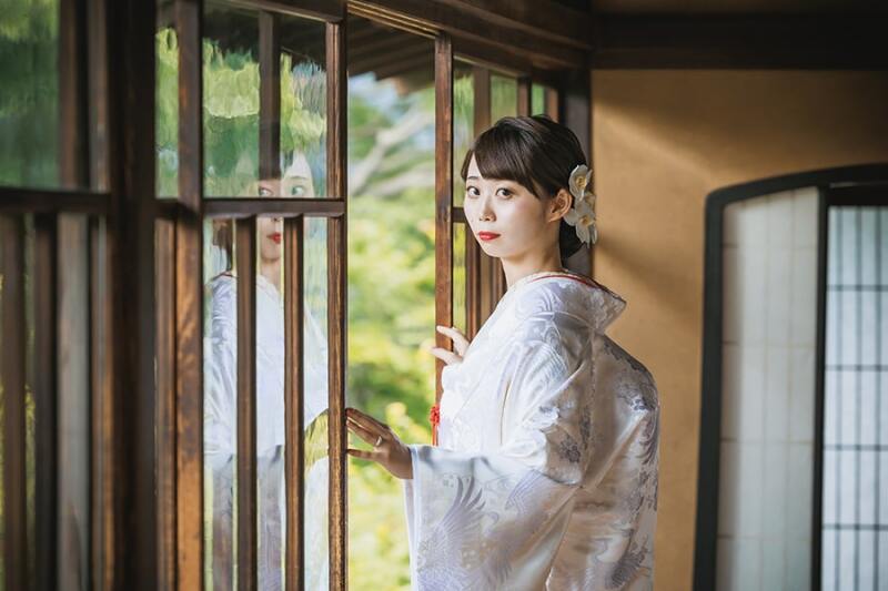 ご新婦様のソロショット