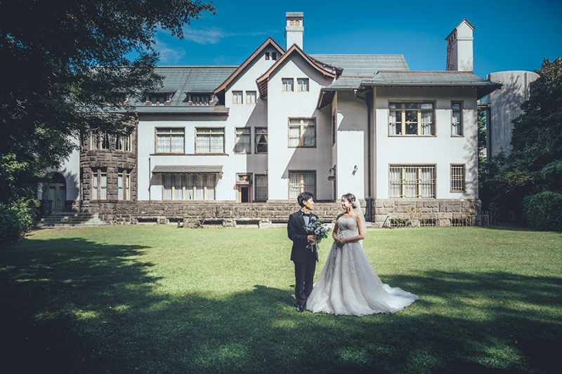 お庭の緑もたっぷり