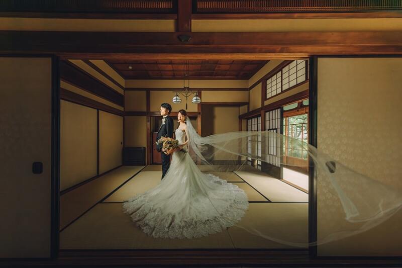 ベールショットも素敵♡