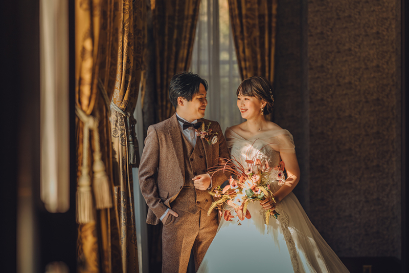 おふたりらしいお写真も