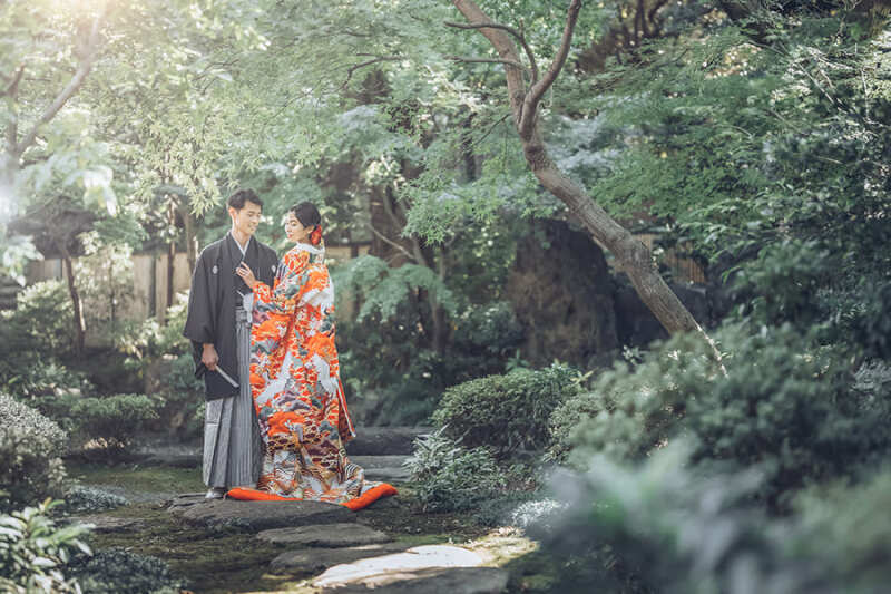 お庭の緑もたっぷり