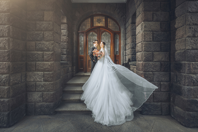 ベールショットも素敵♡