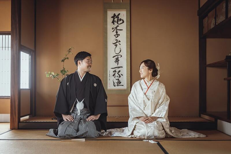 正座のお写真も忘れずに