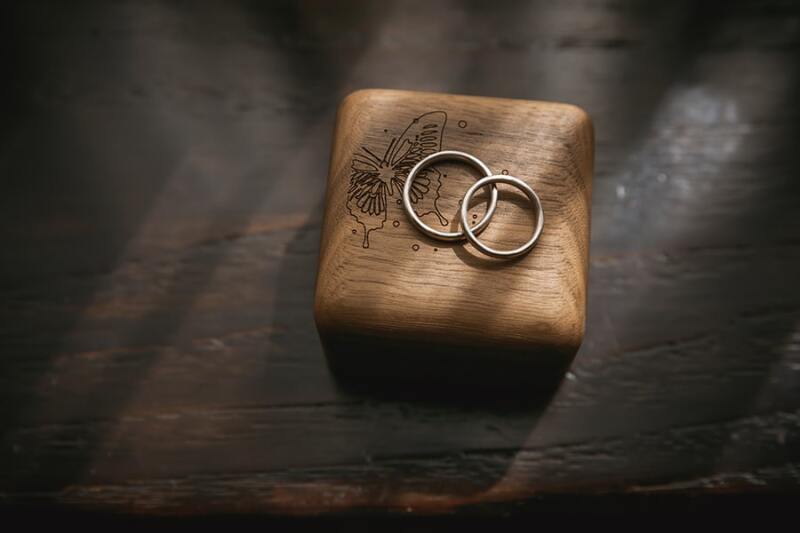 指輪のお写真も