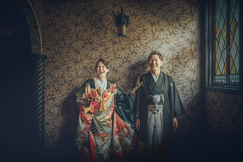 窓際で自然を活かして