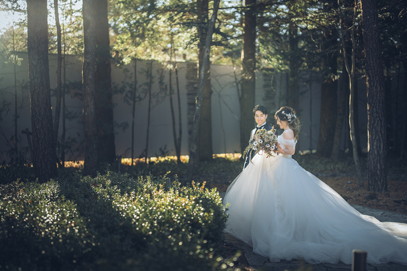 おふたりらしいお写真も