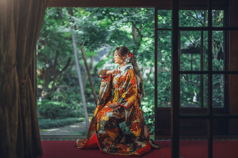 ご新婦様のソロショット