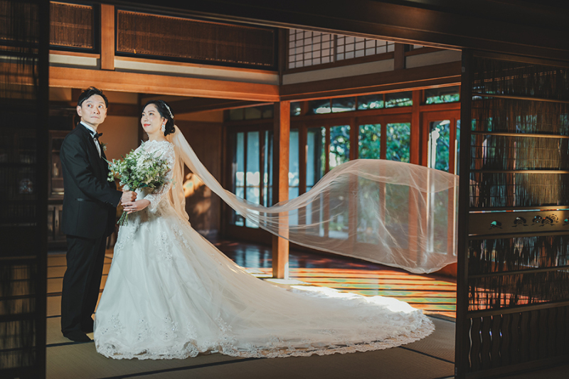 ベールショットも素敵♡