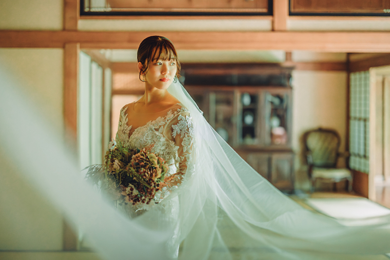 ご新婦様のソロショット