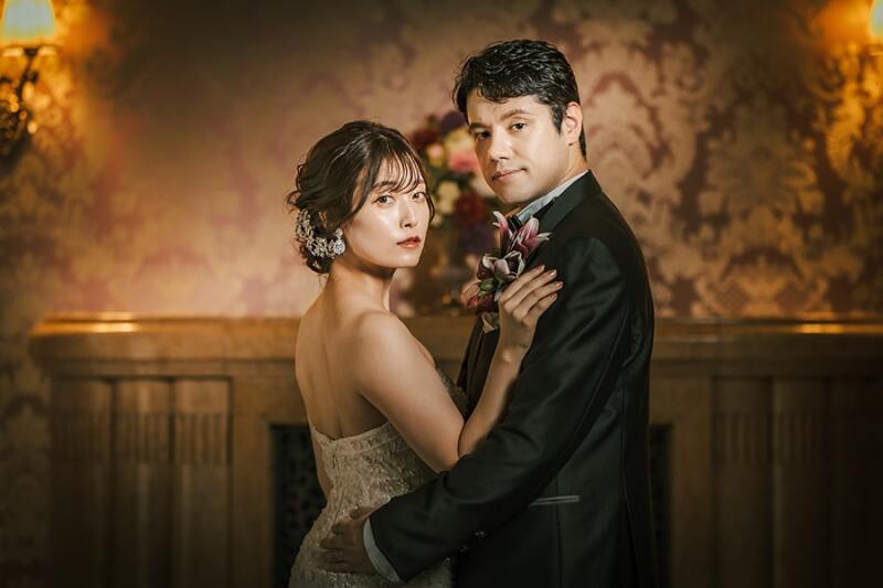 最後は振り返りショットで