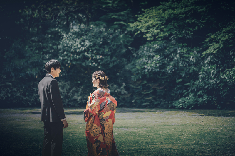 お庭の緑もたっぷり