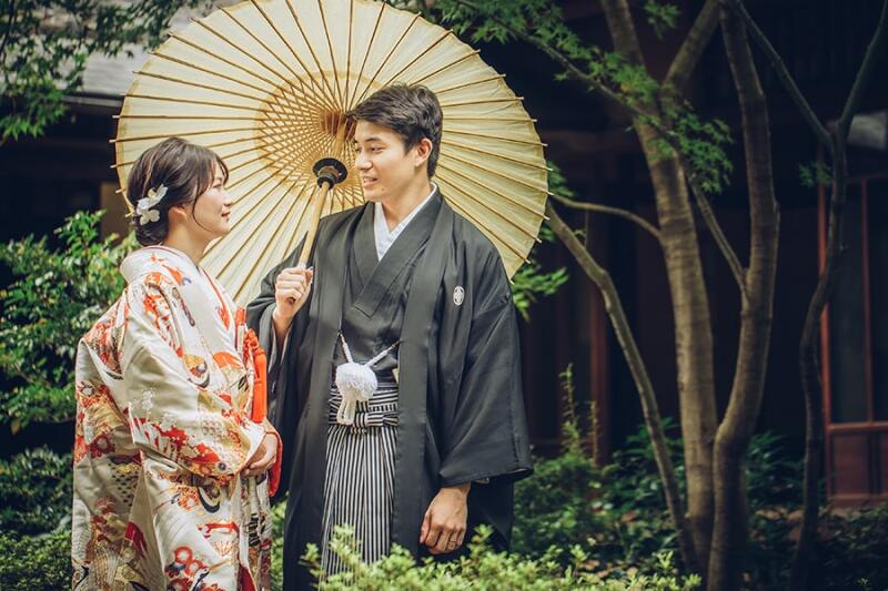 おふたりらしいお写真も