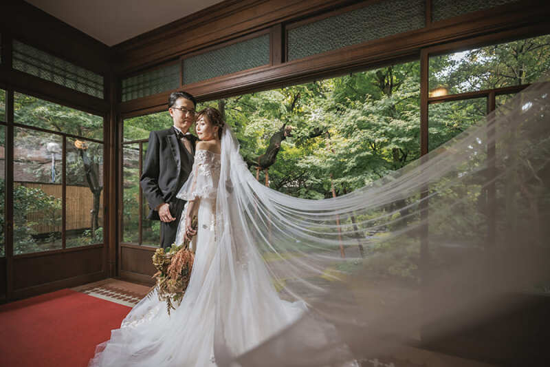 ベールショットも素敵♡