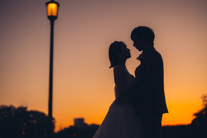 ドラマチックなお写真も