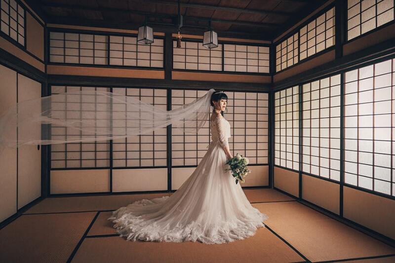 ご新婦様のソロショット