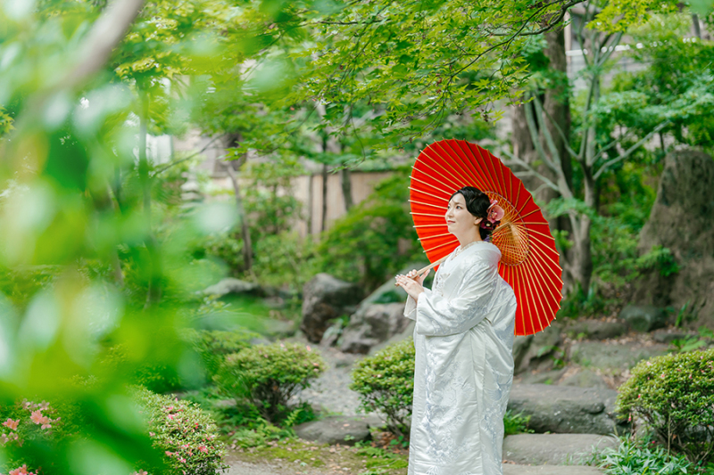 横顔ショット