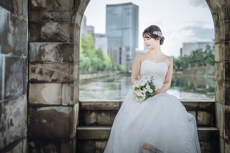 ご新婦様のソロショット