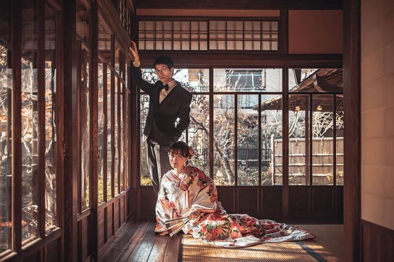 映画のような雰囲気で