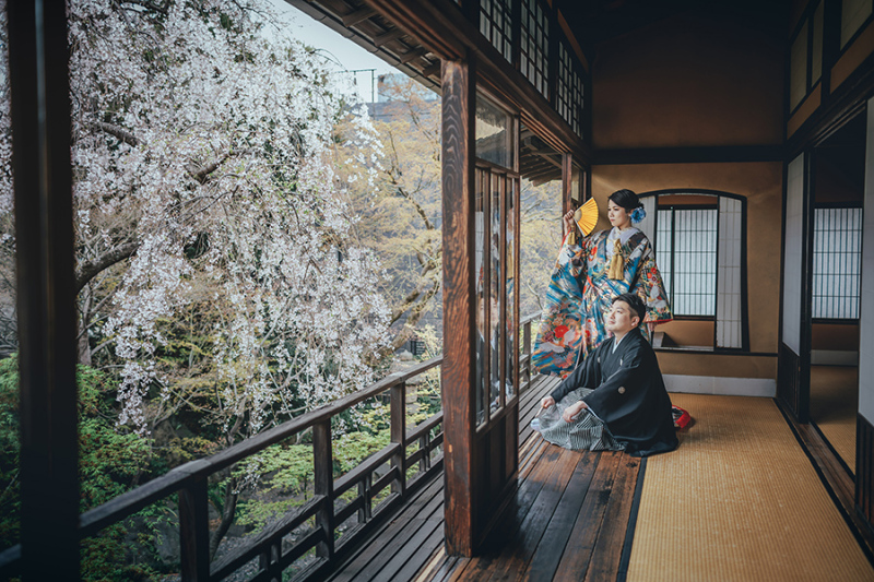 広々とした和室を活かして