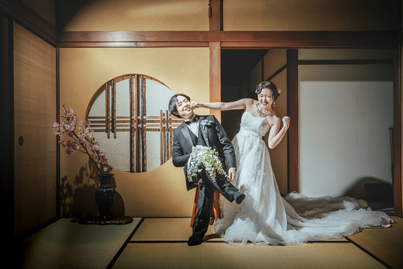 おふたりらしいお写真も