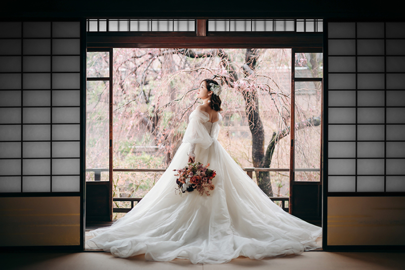 ご新婦様のソロショット