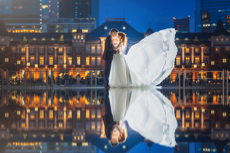 夜ならではの大人な雰囲気で