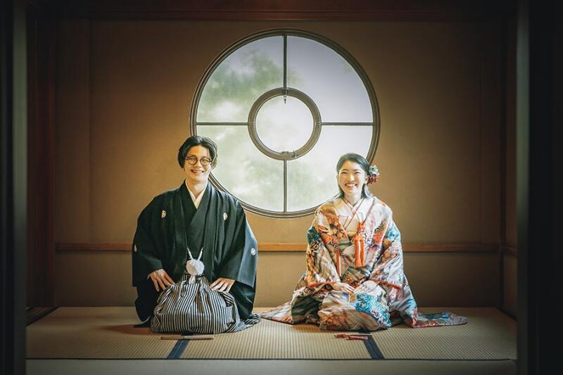 正座のお写真も