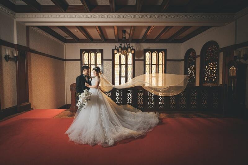 ベールショットも素敵♡