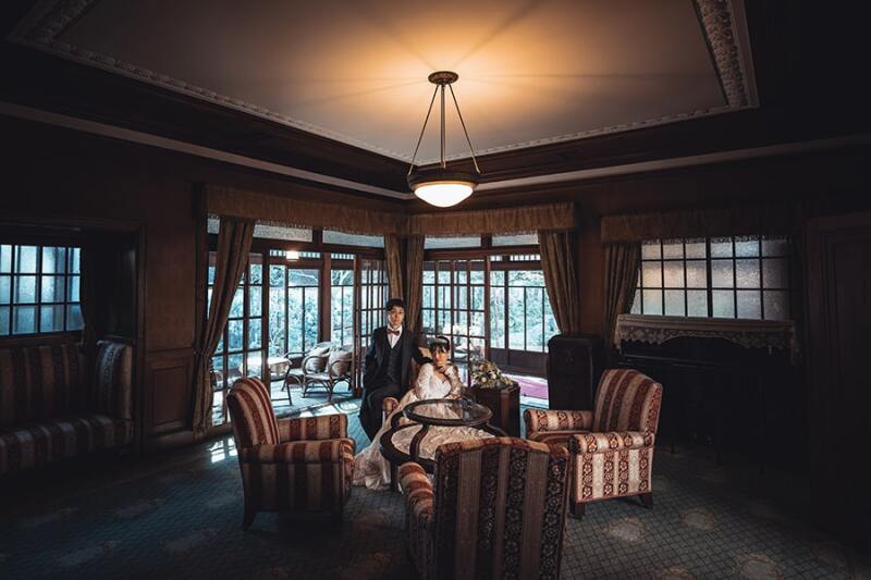 洋室でクラシカルな雰囲気も