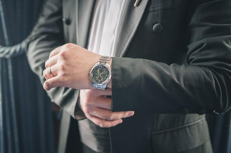 ご新郎様の大切な思い出の品も