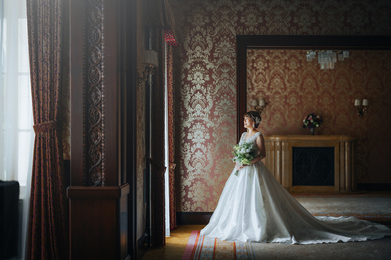 ご新婦様のソロショット