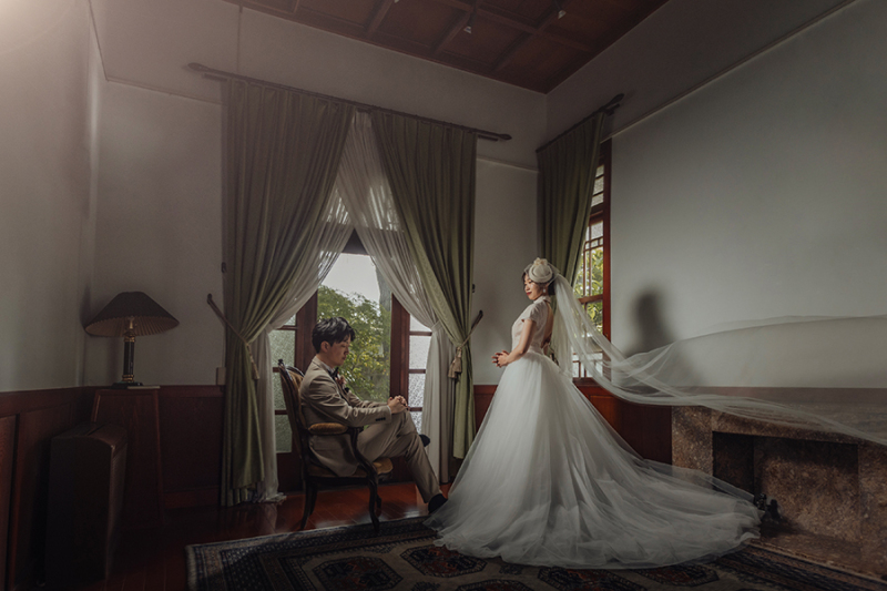 ベールショットも素敵♡