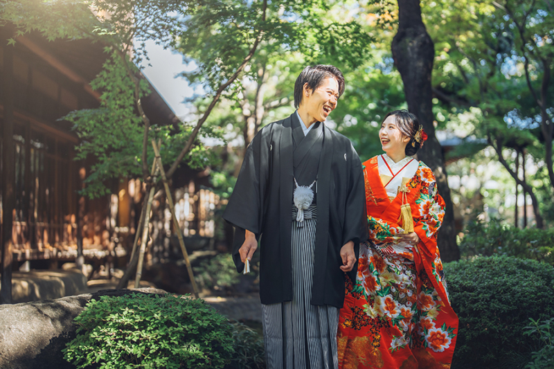 おふたりらしいお写真も