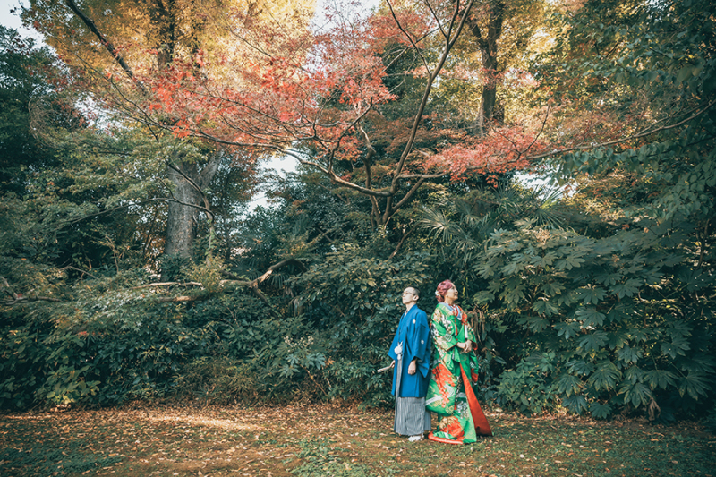 お庭の緑もたっぷり