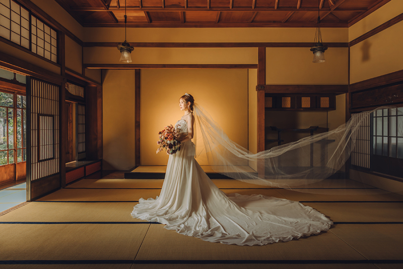 ベールショットも素敵♡