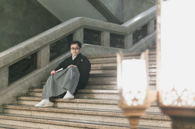 17:45 新郎ソロショット