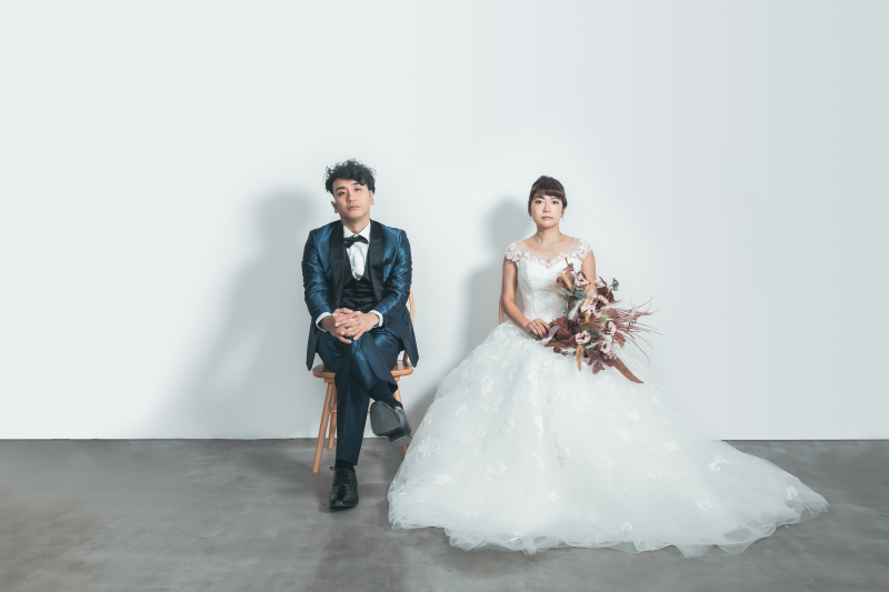 ドレスへ衣装チェンジ!