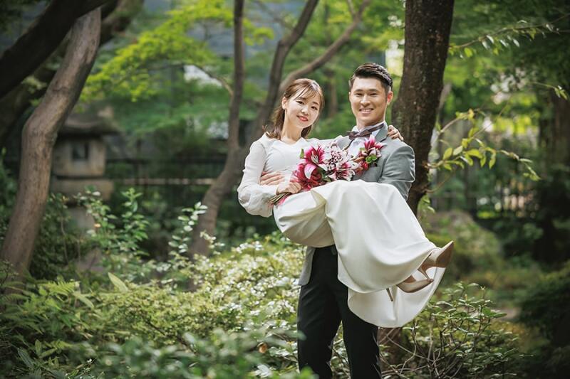 おふたりらしいお写真も