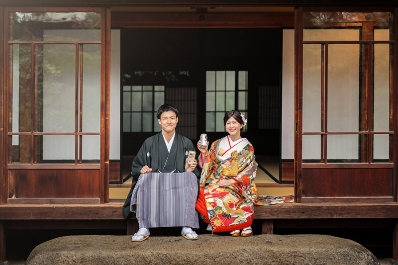 おふたりらしいお写真も