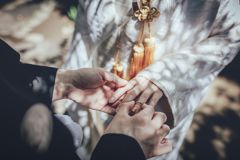 手元のショット