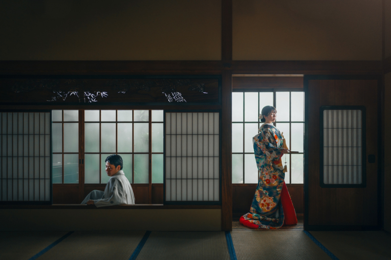 広々とした和室を活かして