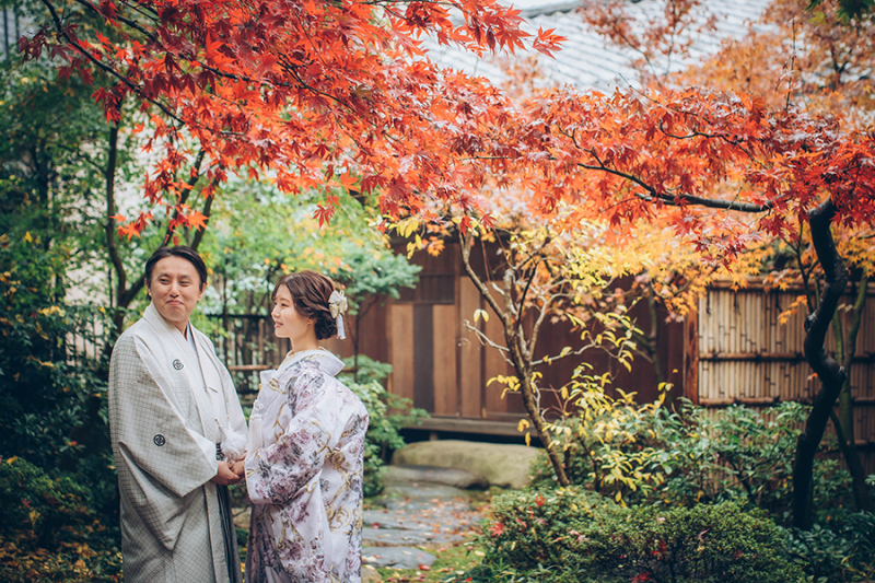 お庭の自然もたっぷり