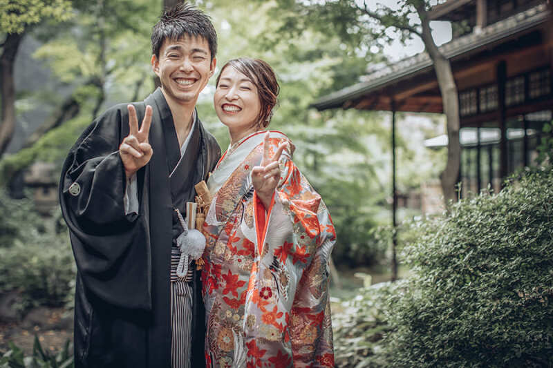 おふたりらしいお写真も