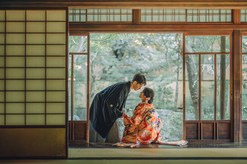 広々とした和室を活かして